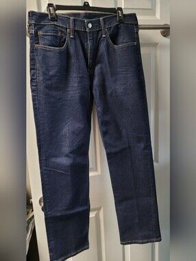Levi's Men's Straight Jeans - Dark Indigo Wash 32×30